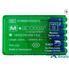 Інструмент ручний H-File M-Access №30 (Dentsply Maillefer), 6 шт./пак.